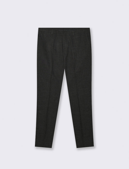 PANTALONI DA COMPLETO SMOKING FORMAL FIT - Nero