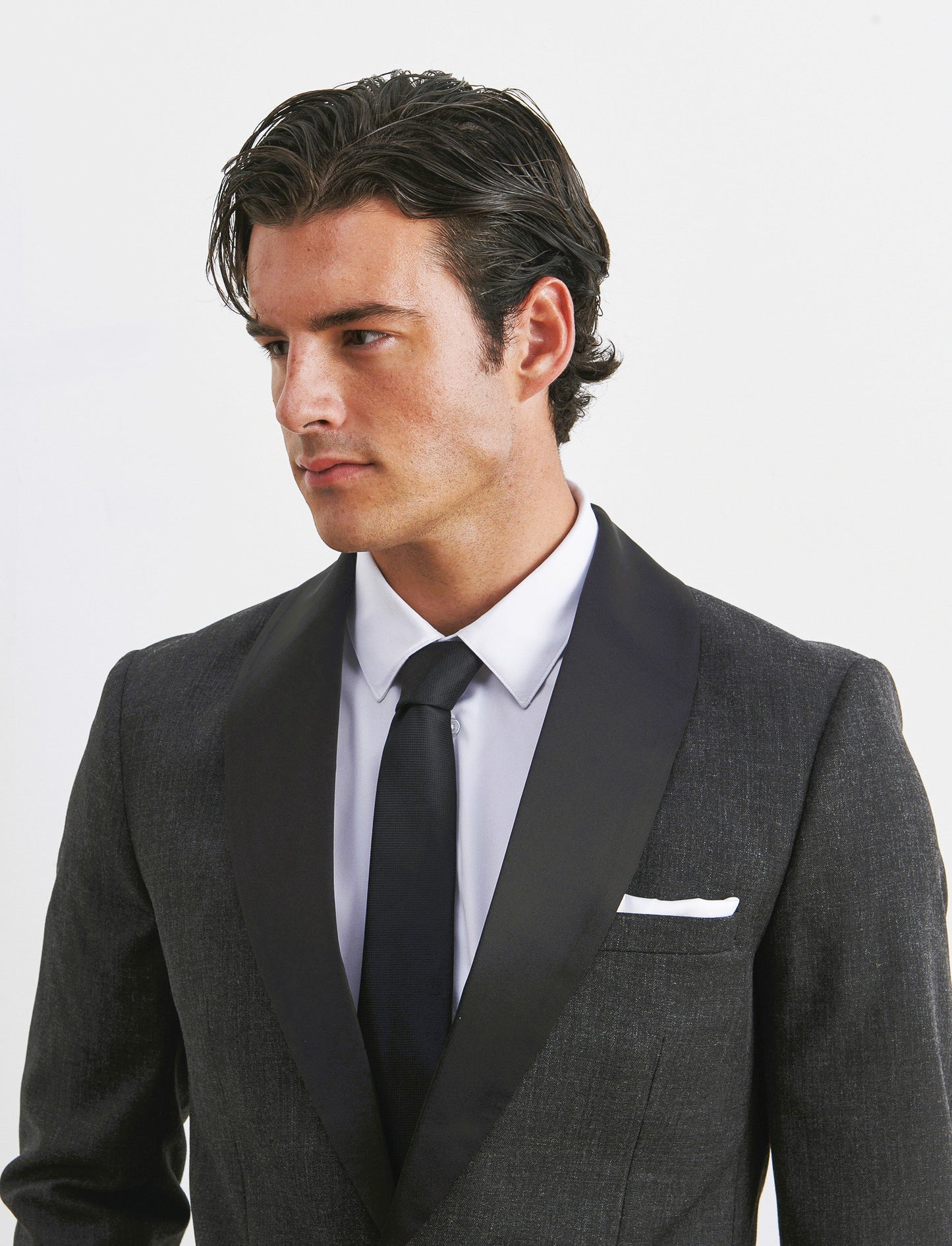 BLAZER DA COMPLETO SMOKING FORMAL FIT - Nero