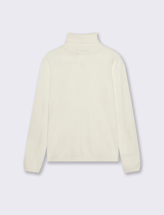 PULLOVER BASICO - Avorio