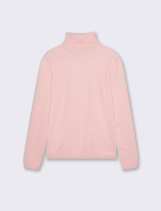 PULLOVER BASICO - Rosa candy