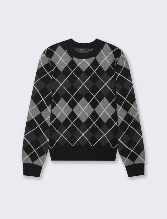 PULLOVER CON FANTASIA A ROMBI - var 2