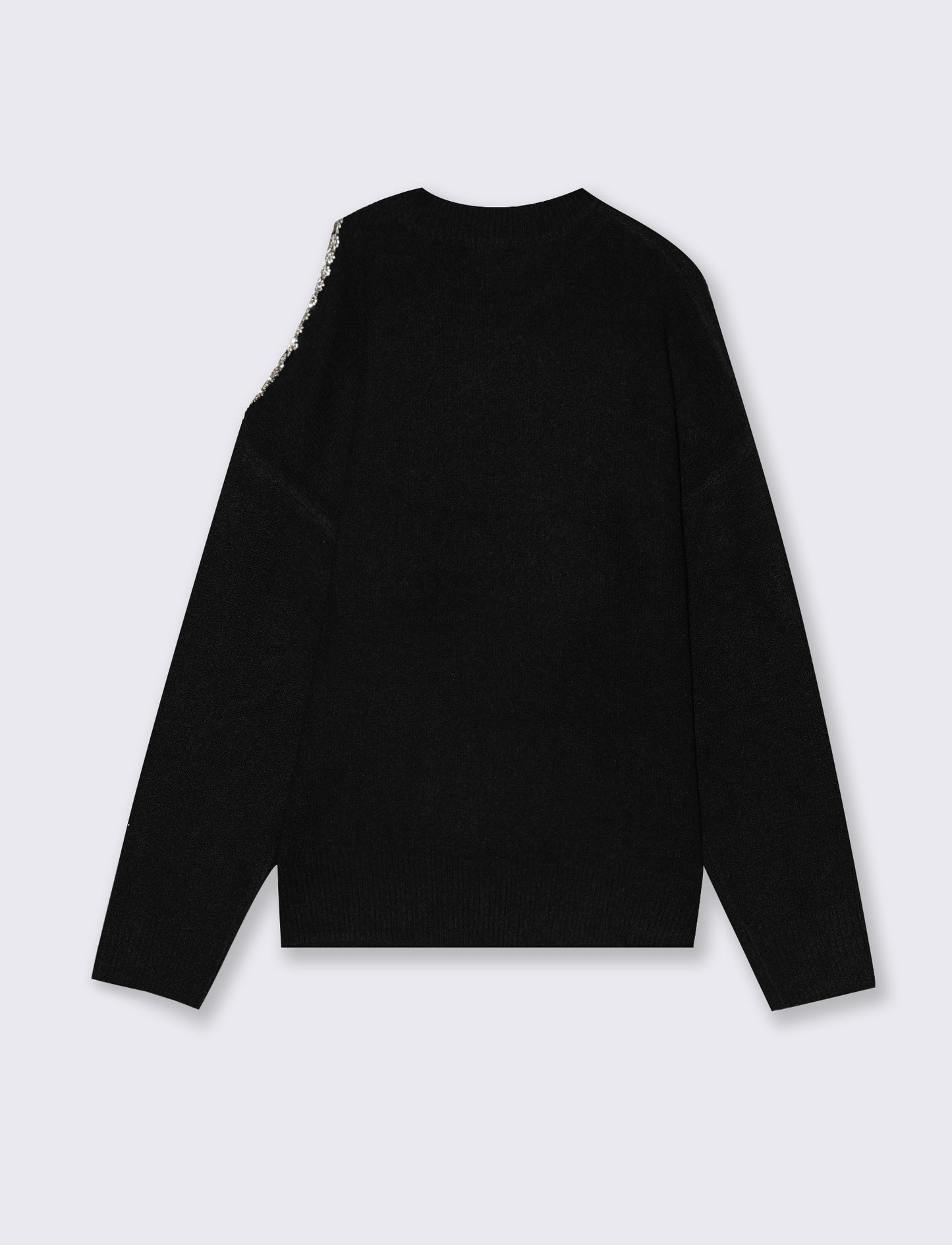 PULLOVER CON CUT-OUT - Nero