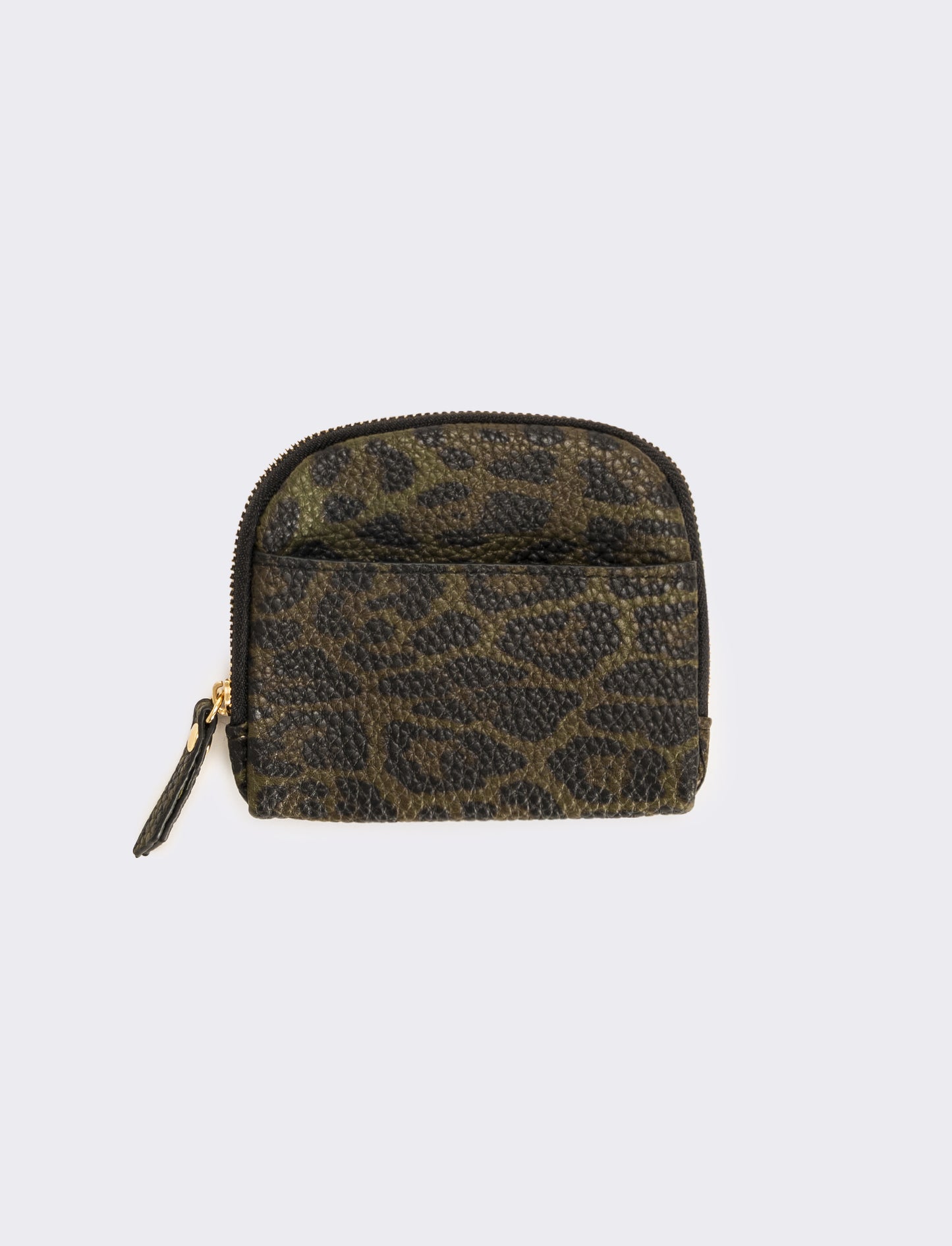 Portamonete finta pelle con zip animalier - Ve.milit.