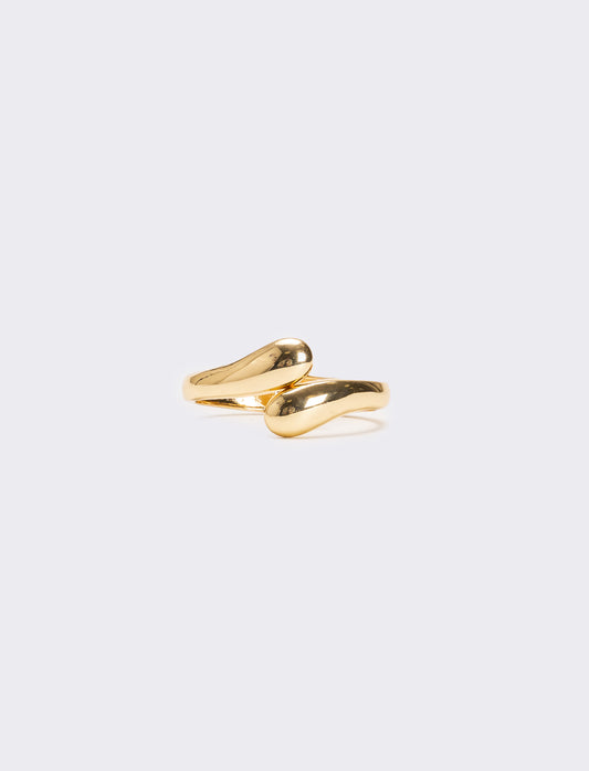 Bracciale rigido chiusura goccia - Oro