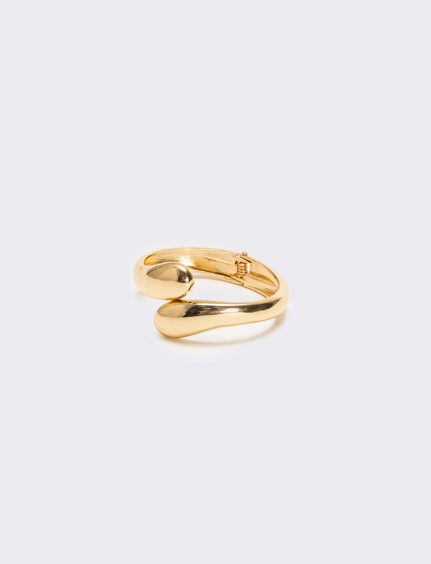 Bracciale rigido chiusura goccia - Oro