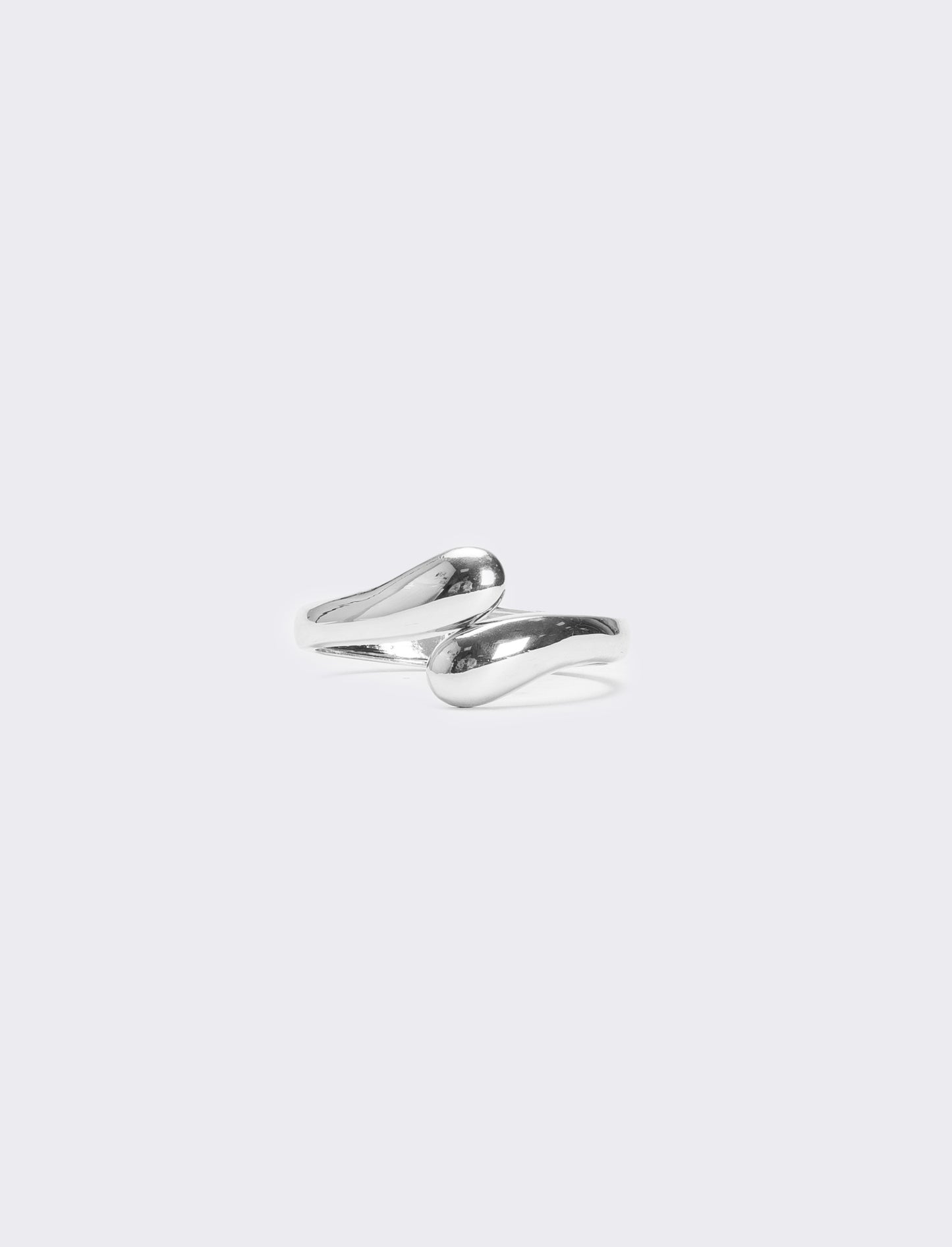 Bracciale rigido chiusura goccia - Argento
