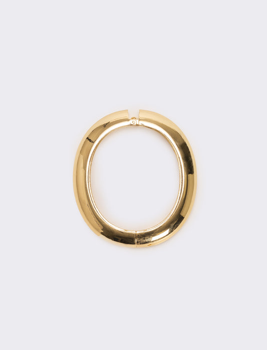 Bracciale rigido liscio - Oro