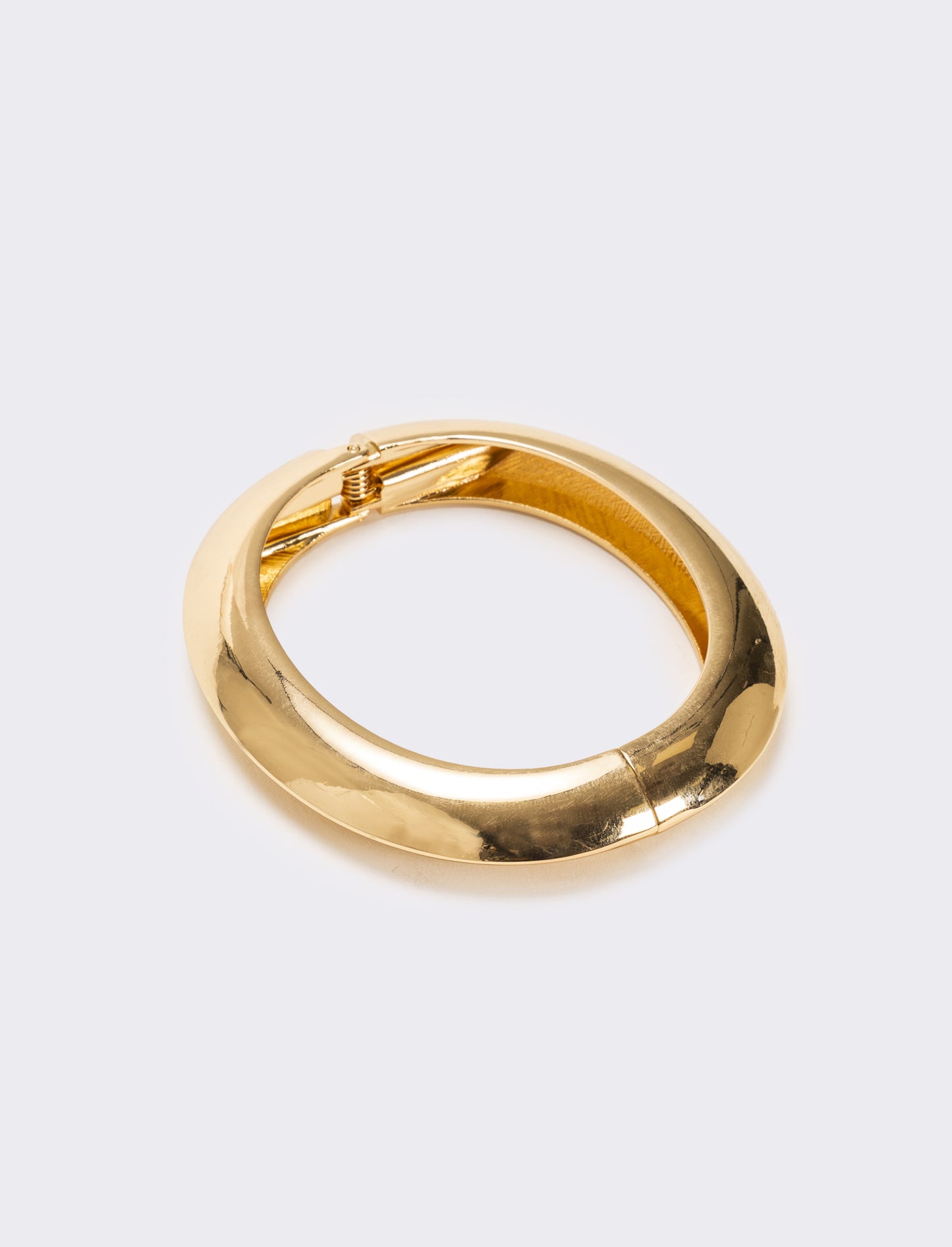Bracciale rigido liscio - Oro