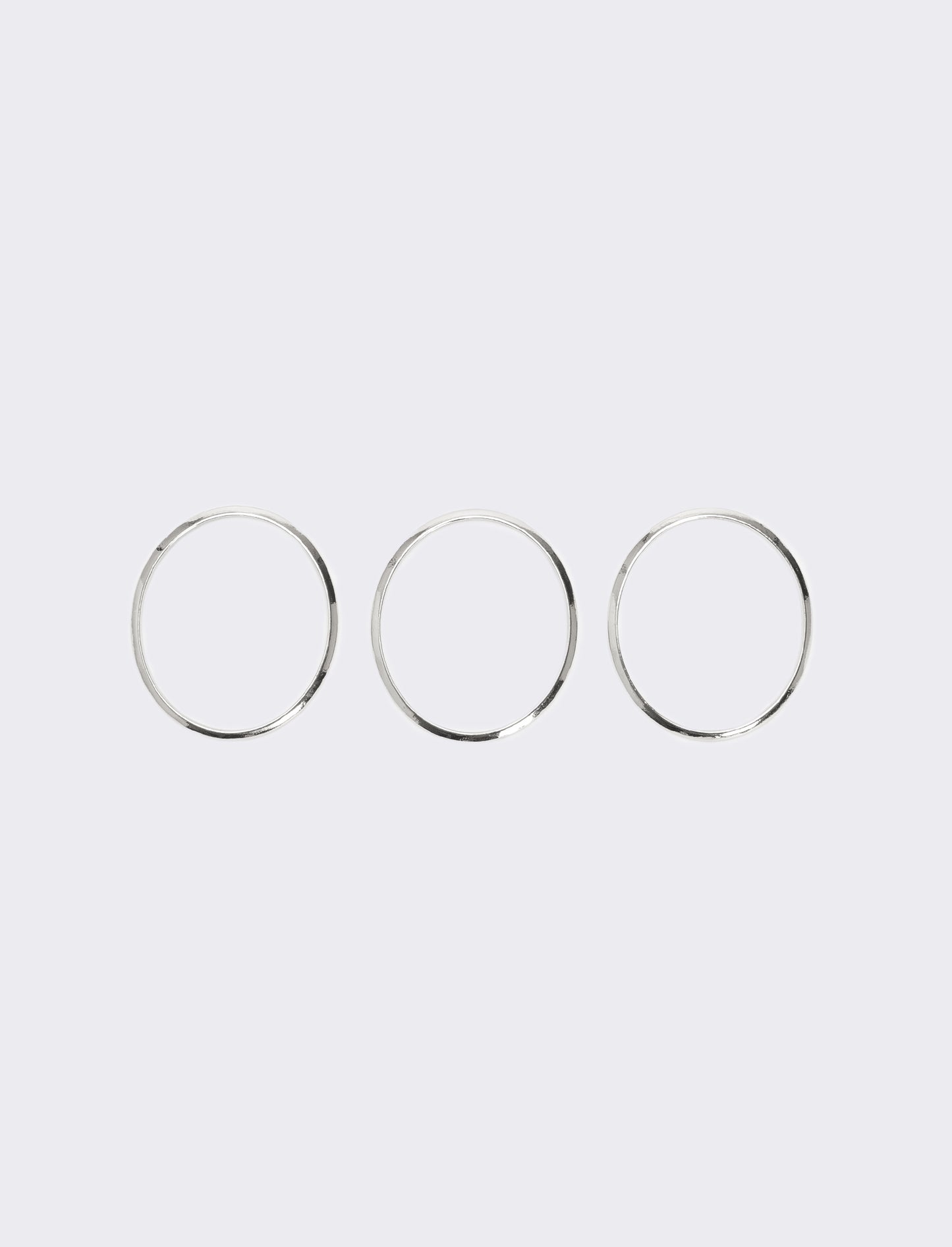 Card 3 bracciali oro argento e rose gold - Argento