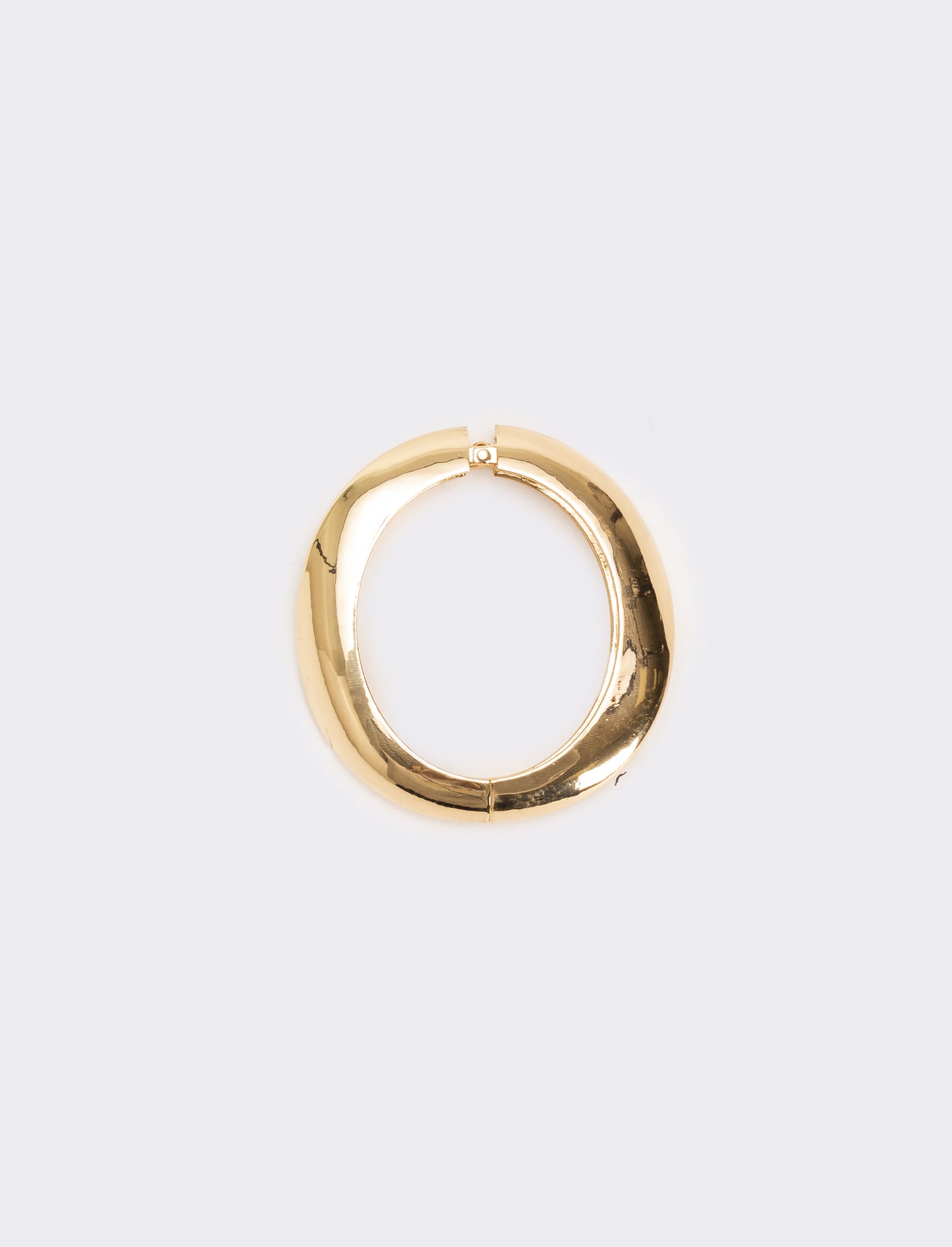 Bracciale rigido chiusura a scatto - Oro