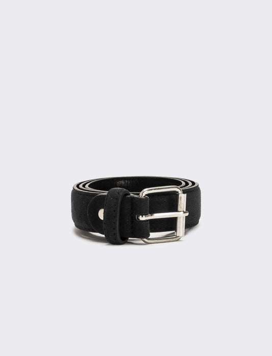 Cintura liscia h 2,5 cm 75-85 - Nero