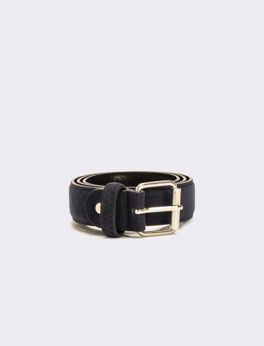 Cintura liscia h 2,5 cm 75-85 - Blu