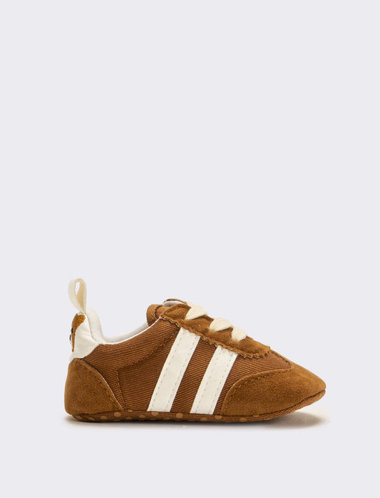 Scarpa Teddy da neonato - Marrone