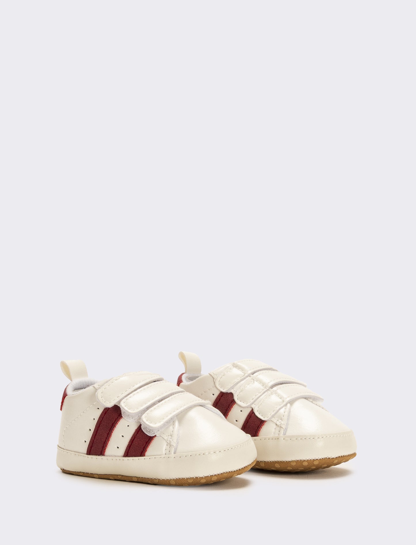 Scarpa con strappi da neonato - Bianco