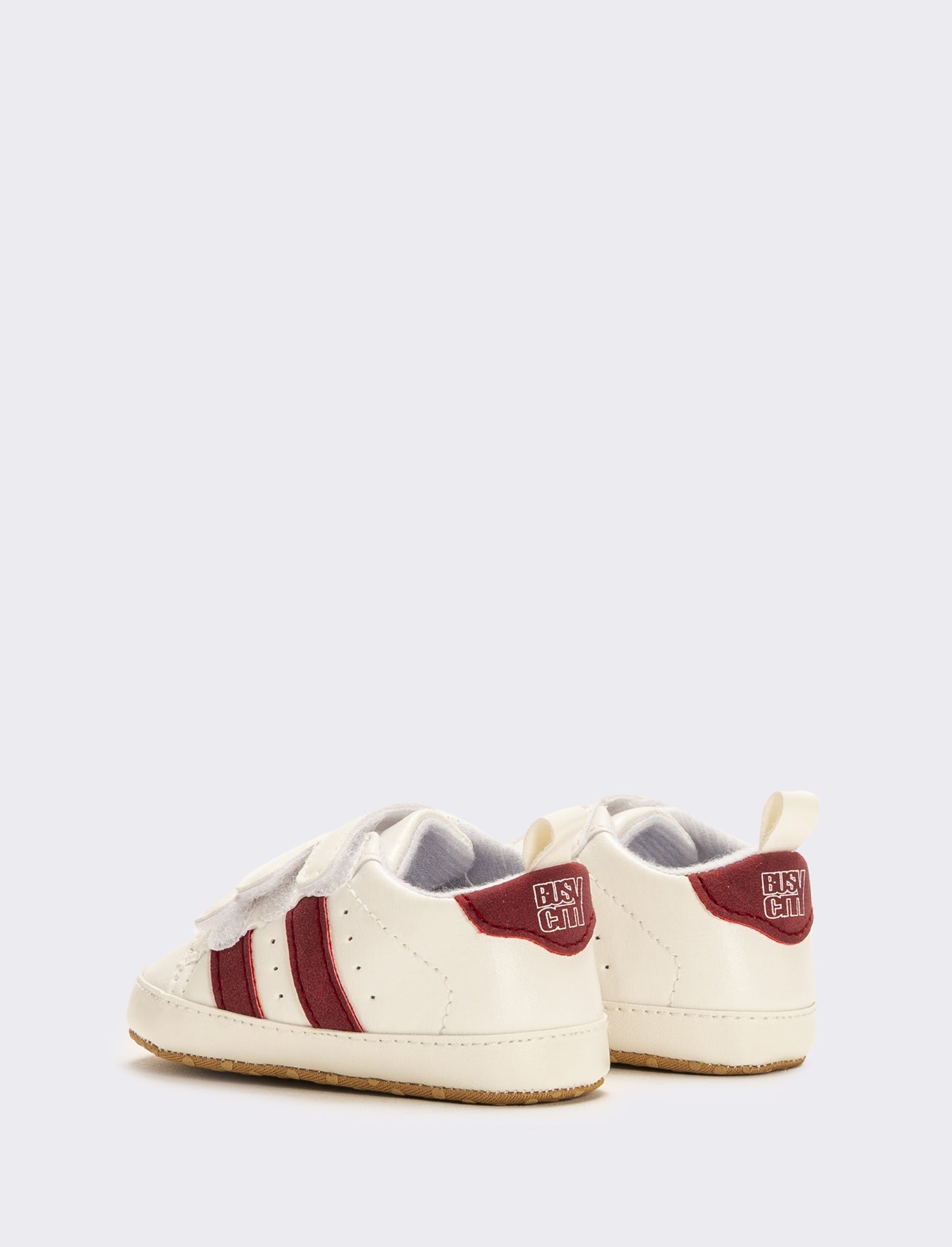 Scarpa con strappi da neonato - Bianco