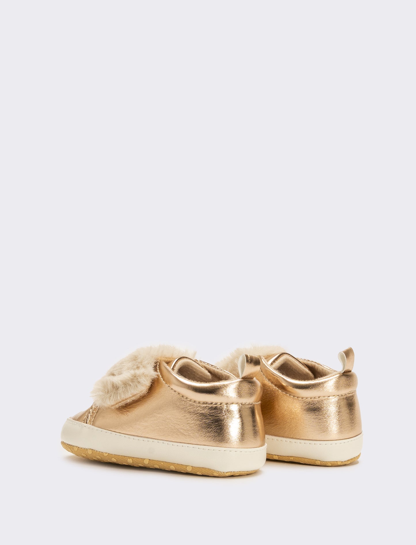Scarpa furry effect da neonata - Rosa