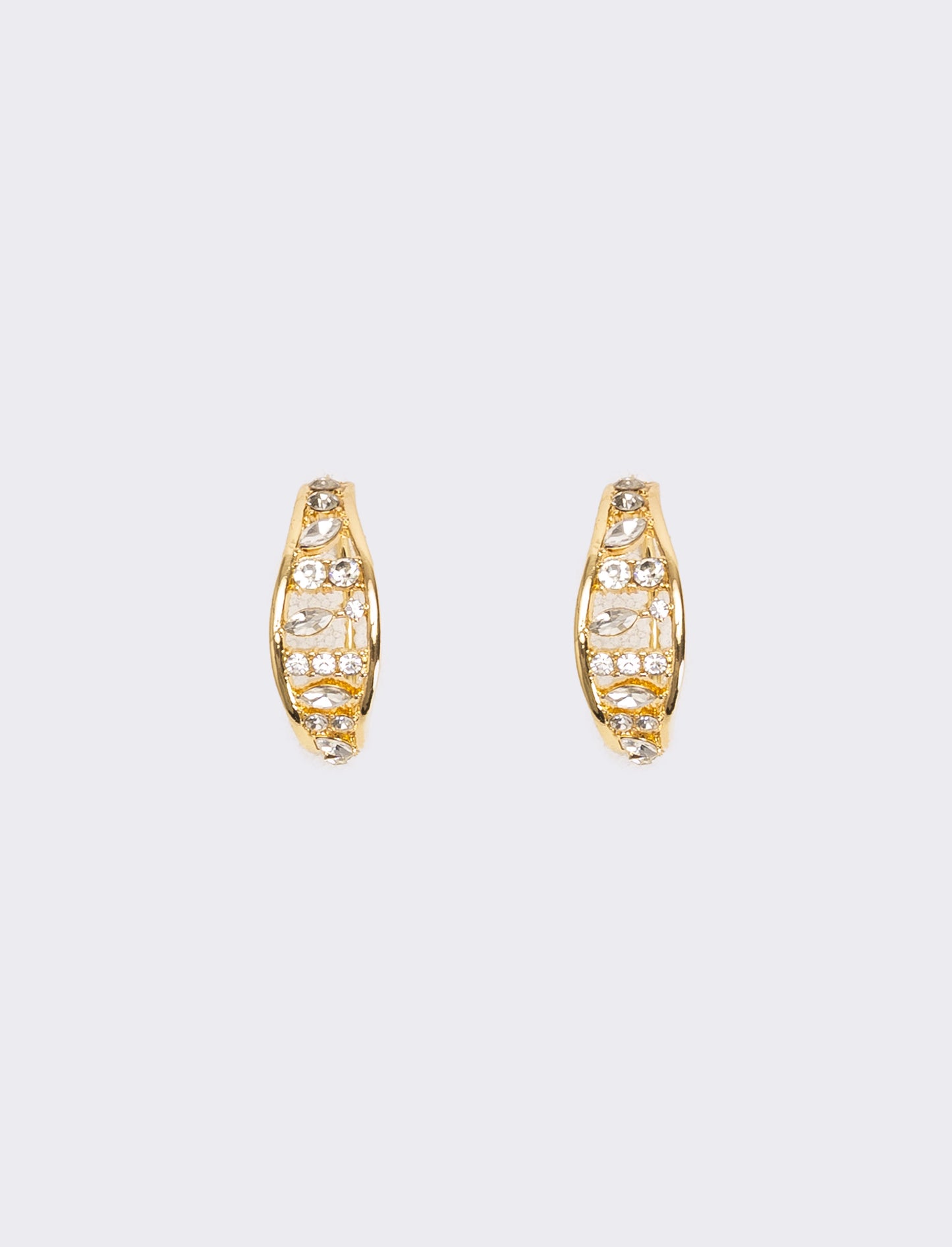 Cerchi con strass - Oro
