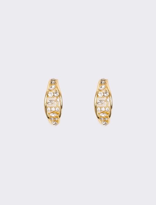 Cerchi con strass - Oro