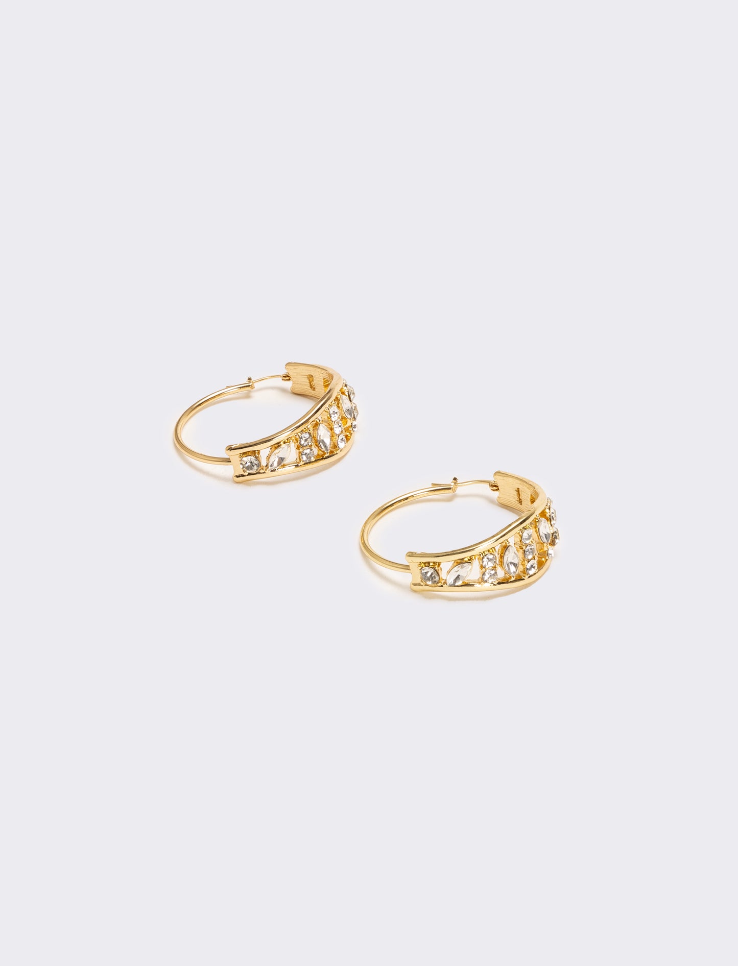 Cerchi con strass - Oro