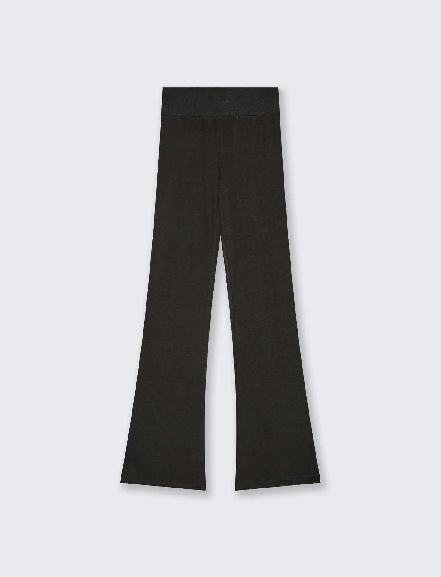LEGGINGS A ZAMPA - Nero