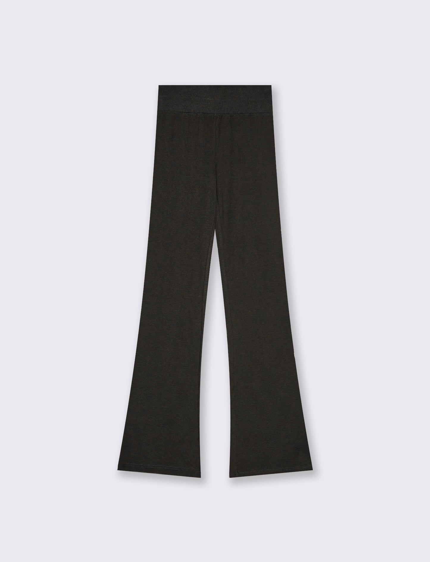 LEGGINGS A ZAMPA - Nero
