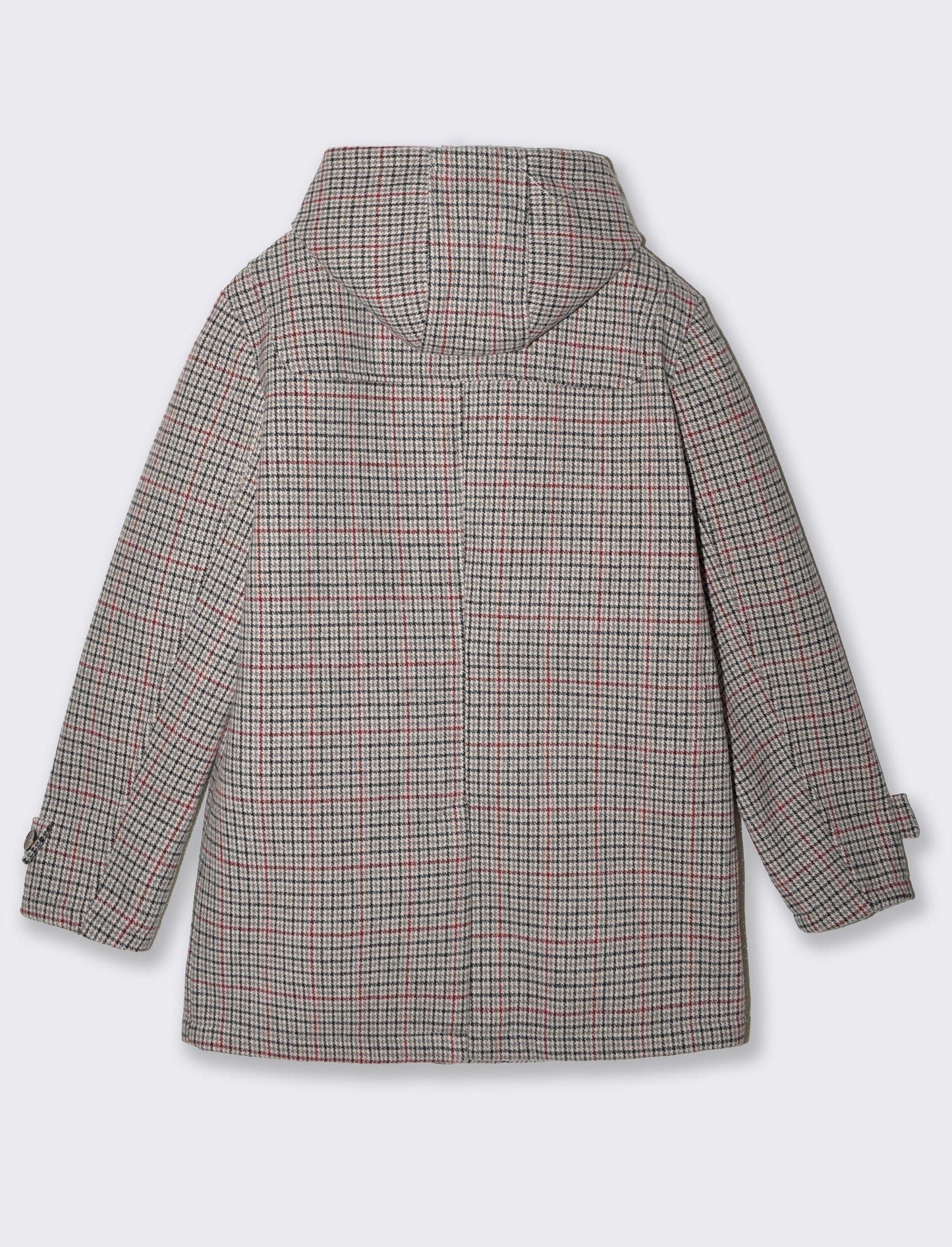 Cappotto Montgomery Pied de Poule Multicolor - Grigio