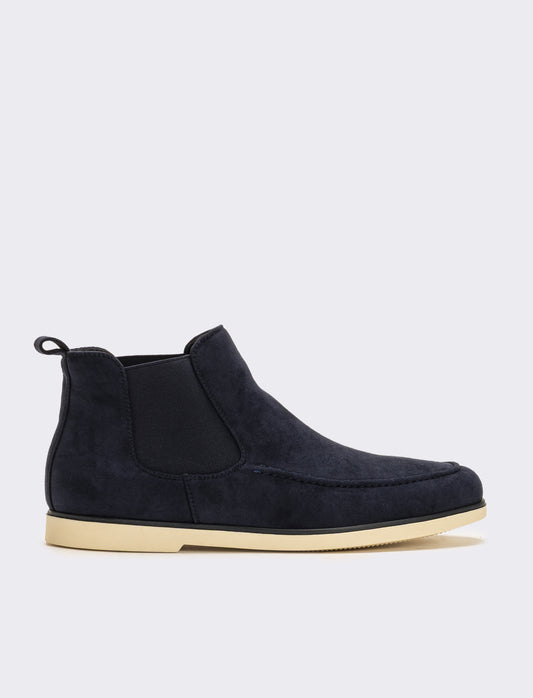 Scarpa con fasce elastiche da uomo - Blu