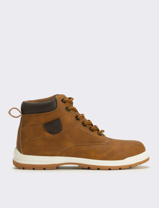 Scarpa stringata da bambino - Giallo