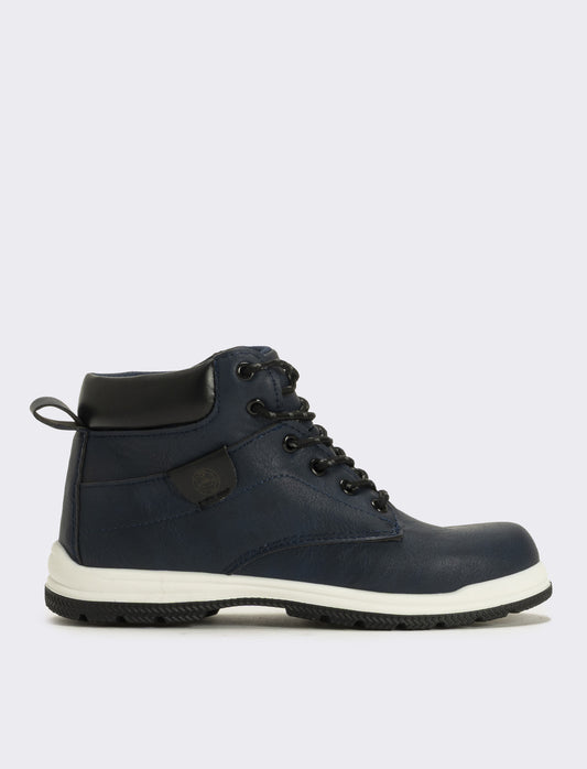 Scarpa stringata da bambino - Blu
