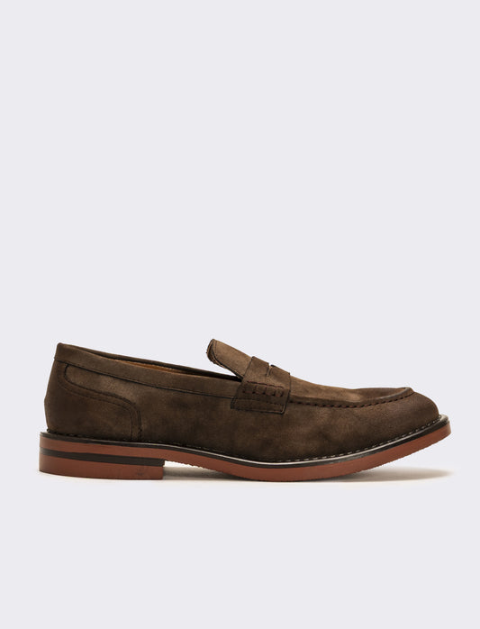 Mocassino classico da uomo - Marrone