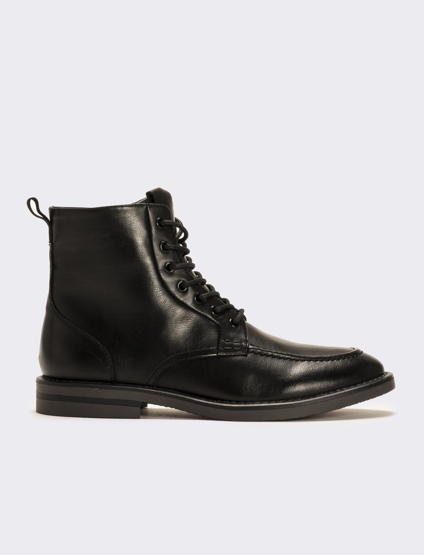 Stivale stringato da uomo - Nero