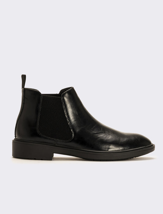 Stivale chelsea da uomo - Nero