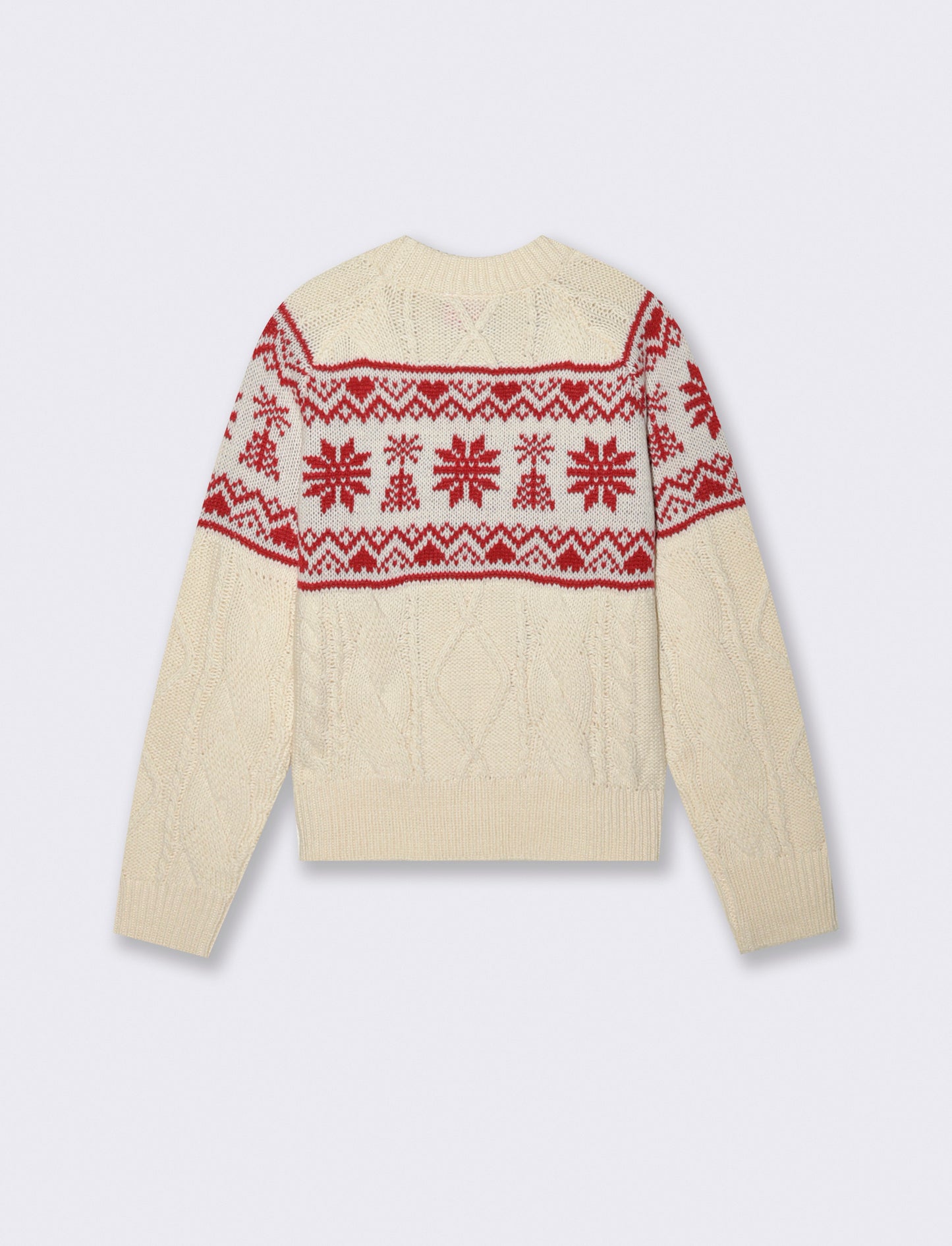 POLLOVER CON LAVORAZIONE JACQUARD TEMA NATALE - var 1