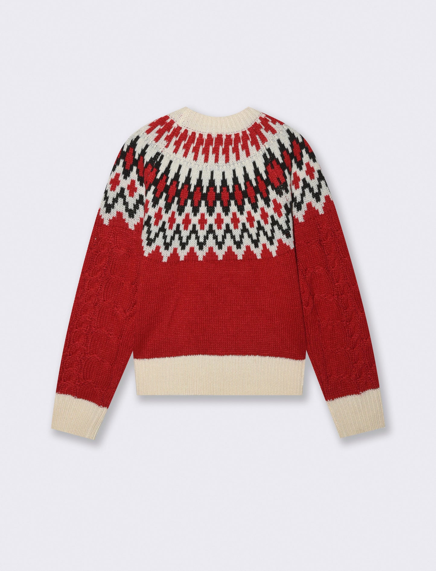 POLLOVER CON LAVORAZIONE JACQUARD TEMA NATALE - var 2