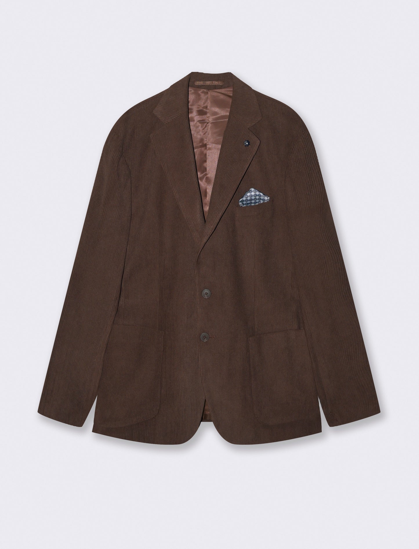 BLAZER IN VELLUTO DA COMPLETO FORMAL FIT - Moro