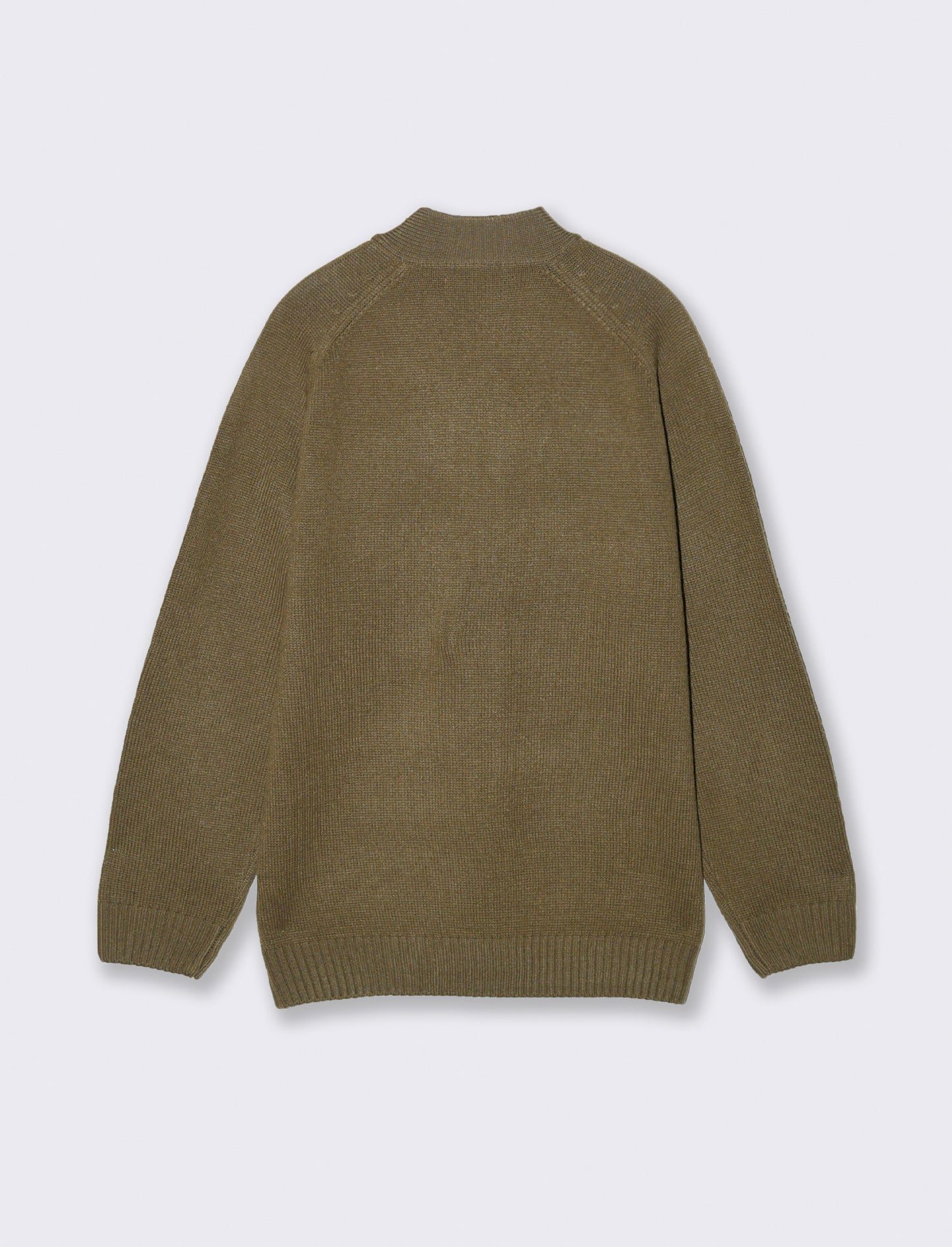 Maglia modello cardigan - Grigio fango