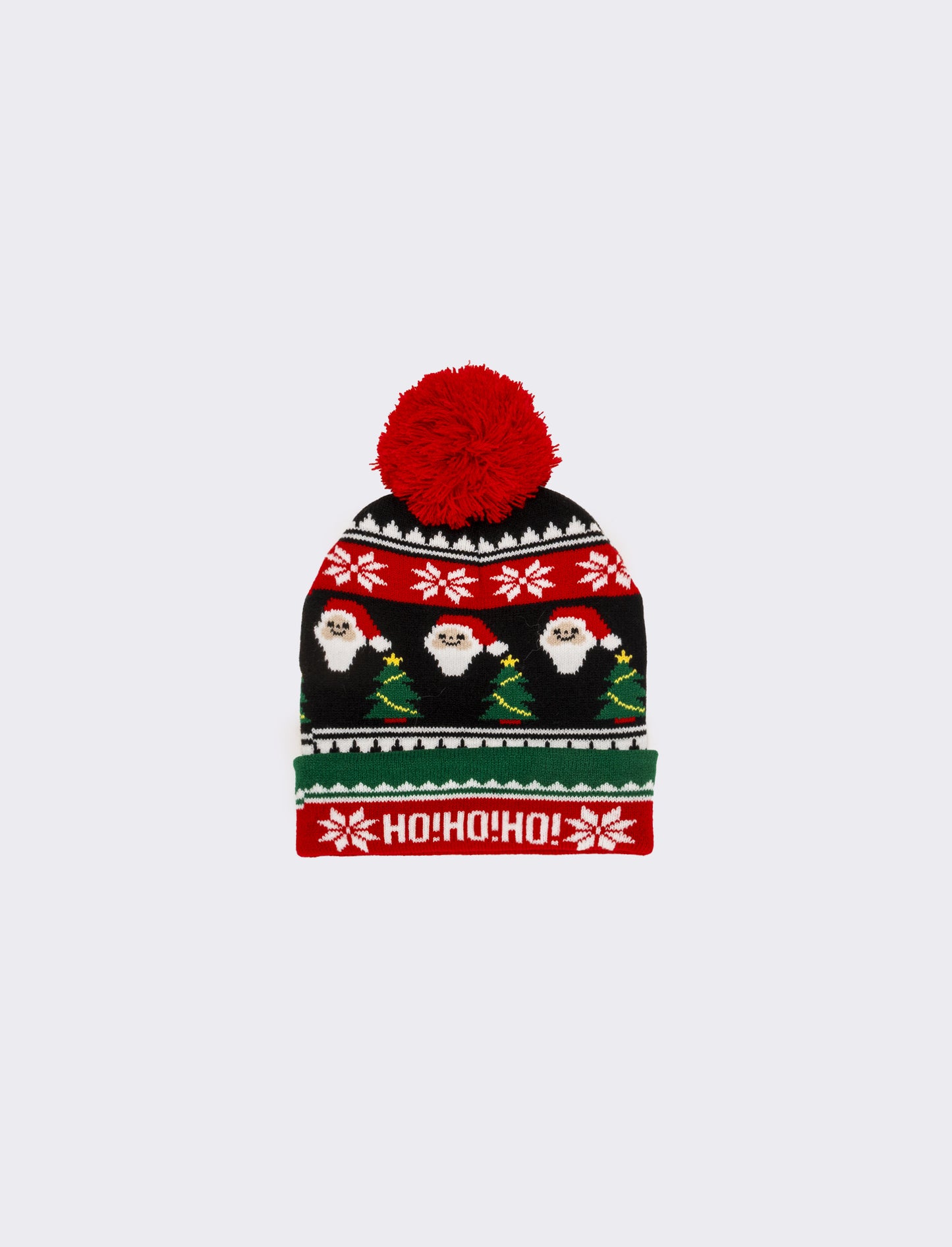 Cappello bambino soggetti natalizi - Verde