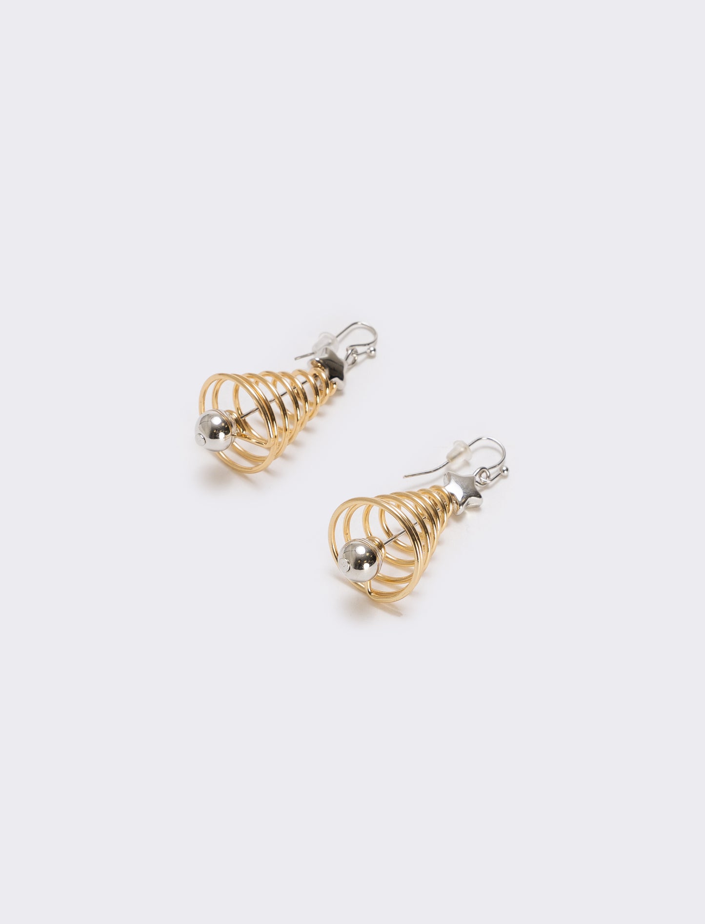 Orecchini donna albero natale spirale - Oro