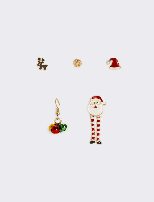 Orecchini card natale vari soggetti - Oro