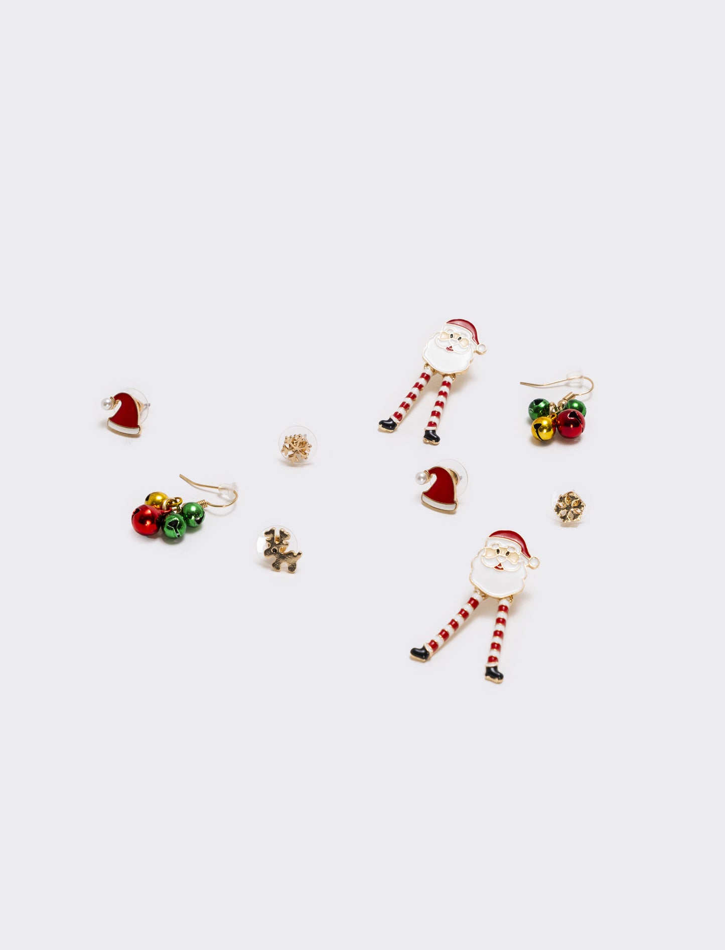Orecchini card natale vari soggetti - Oro