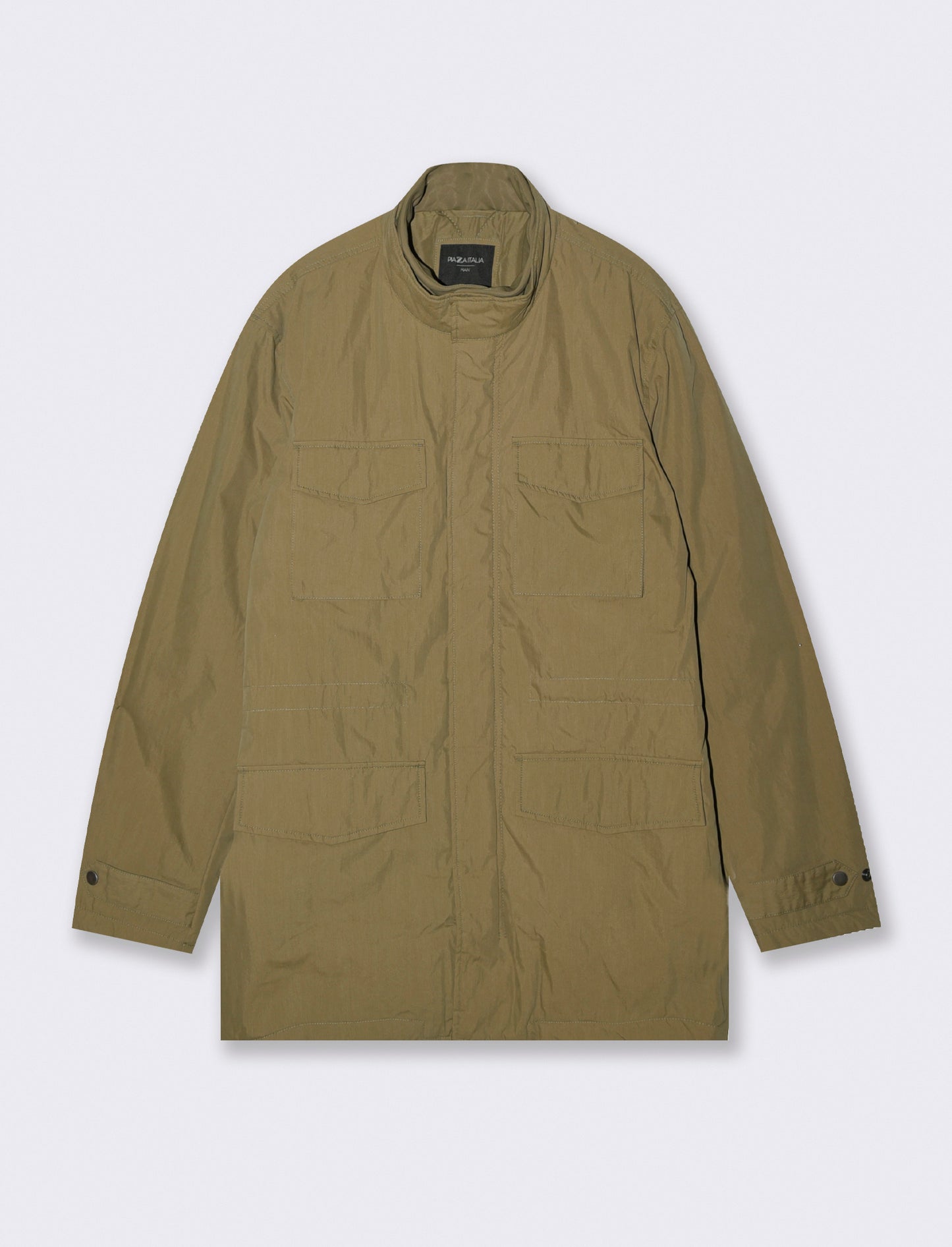 GIACCA SAHARIANA CON GILET INTERNO - Verde oliva