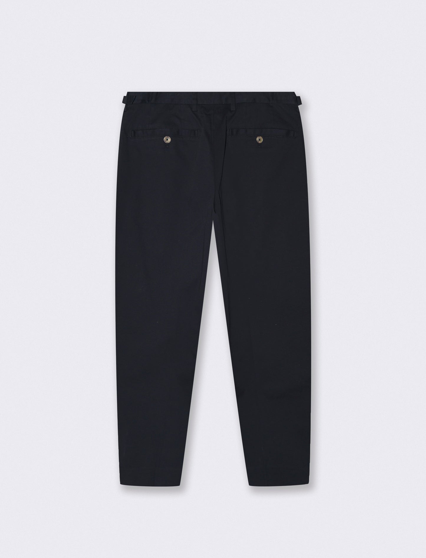 PANTALONI CHINO IN COTONE STRETCH RELAXED EASY PANT FIT - Blu