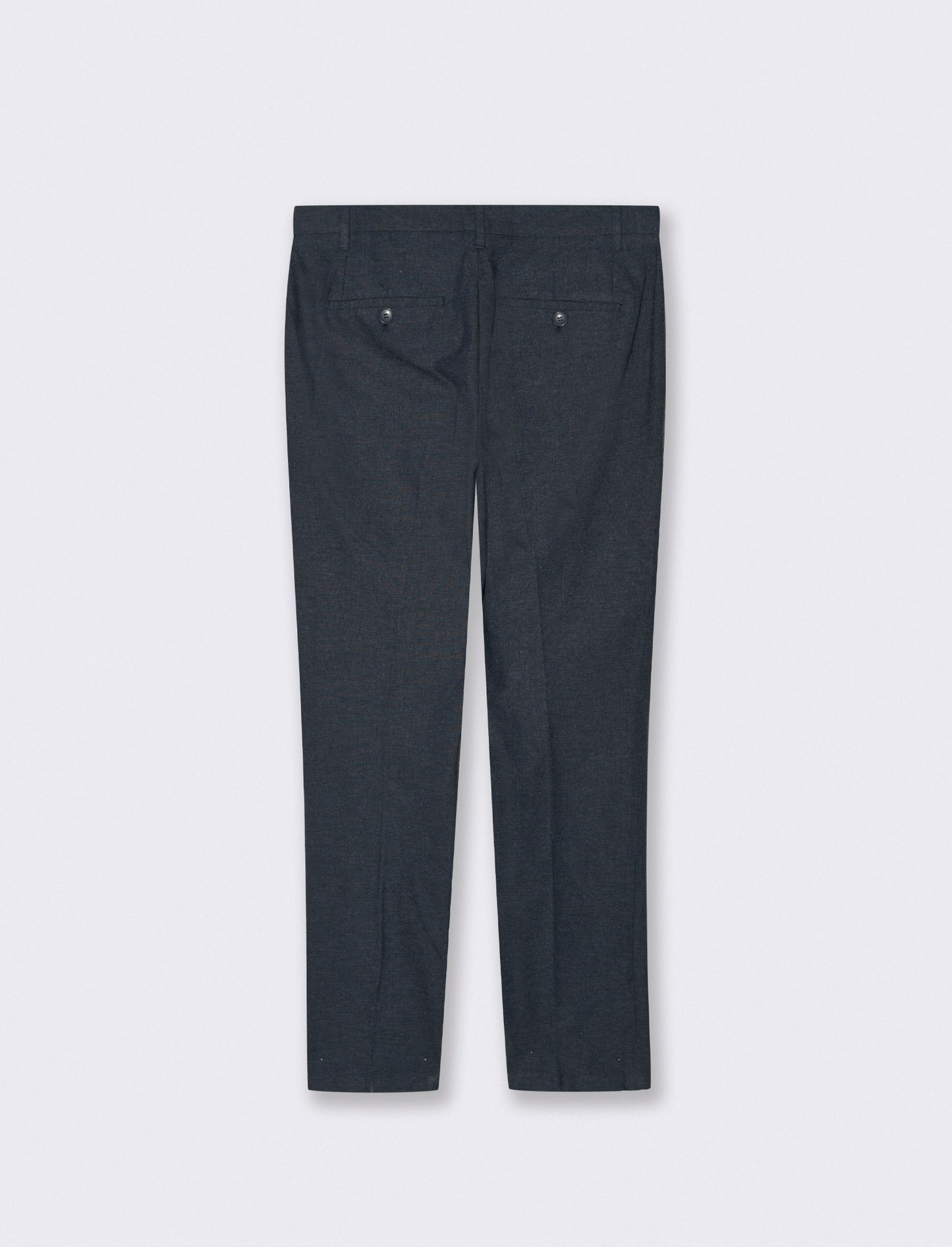 PANTALONI CHINO IN TESSUTO JACQUARD STRETCH - Blu