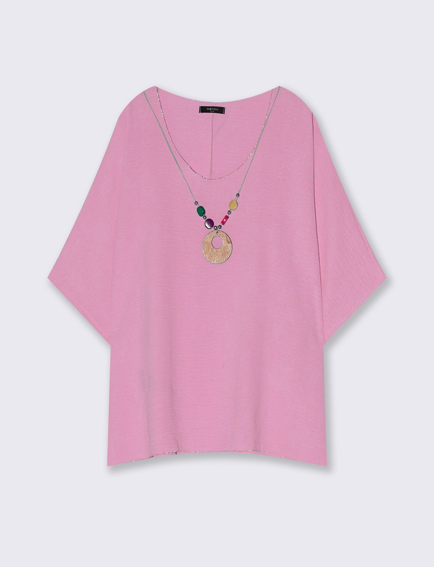 Loose and Comfortable Blouse - Pink