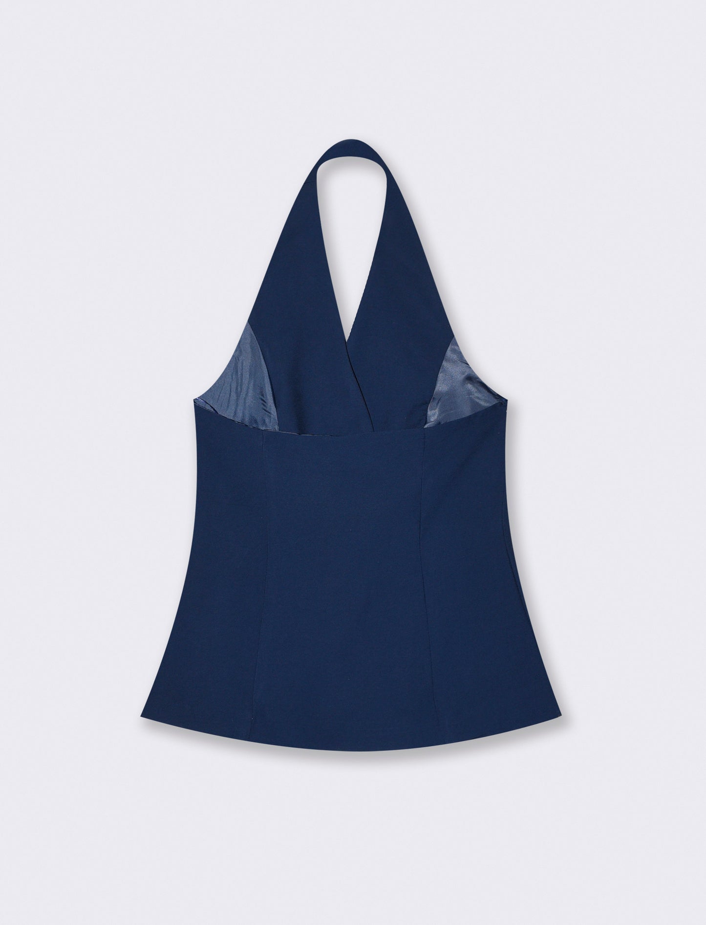 Backless Gilet - Blue
