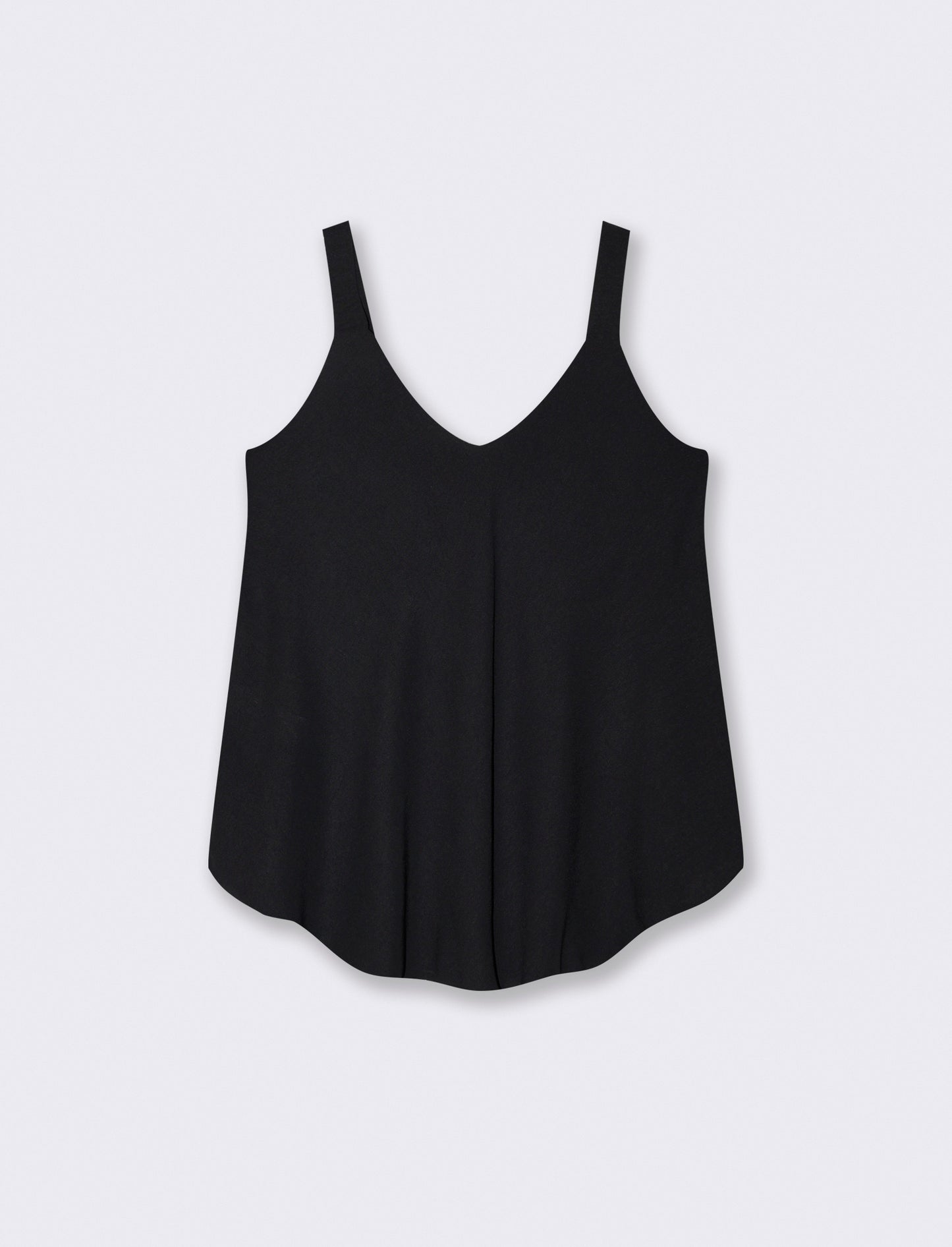 Short dress with appliqués on the straps - Black