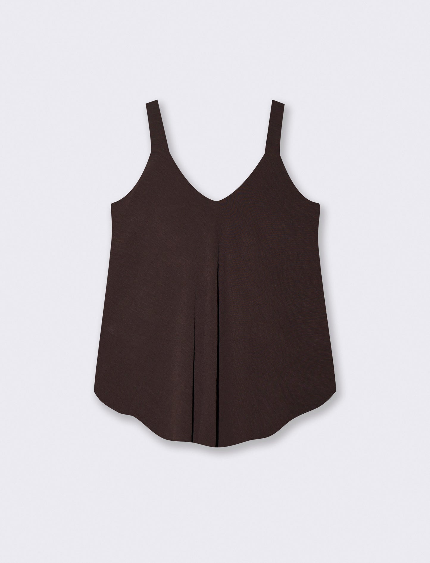 Short dress with appliqués on the straps - Brown