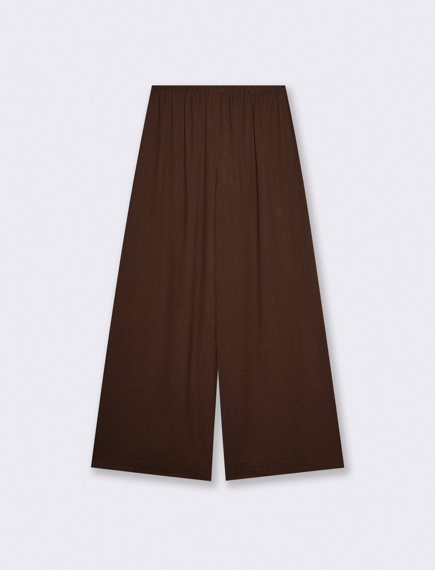 Pantalone Elasticizzato con Vestibilità Orbida - Moro