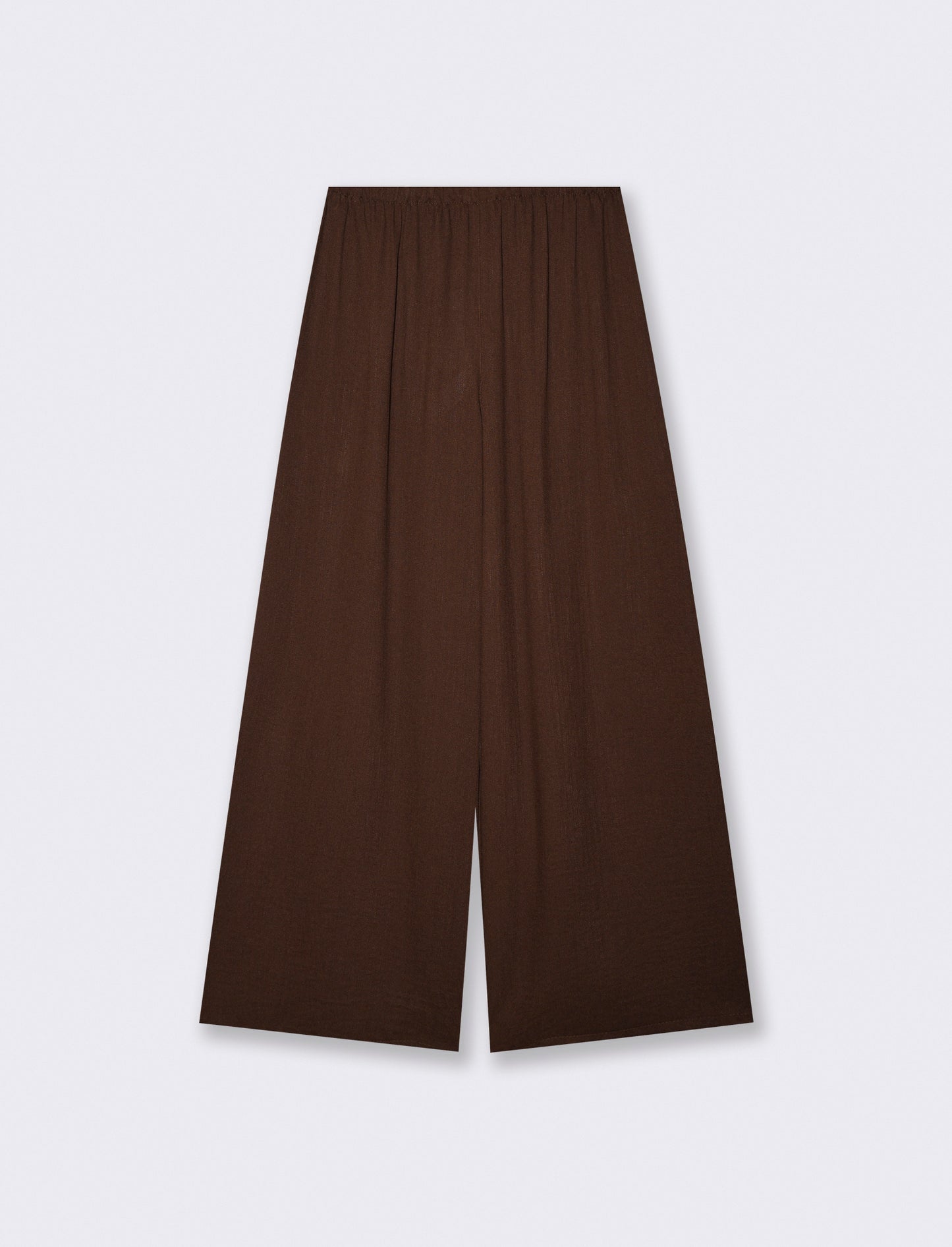 Pantalone Elasticizzato con Vestibilità Orbida - Moro
