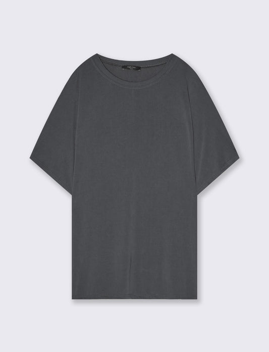 T-Shirt: Vestibilità Morbida e Confortevole - Grigio